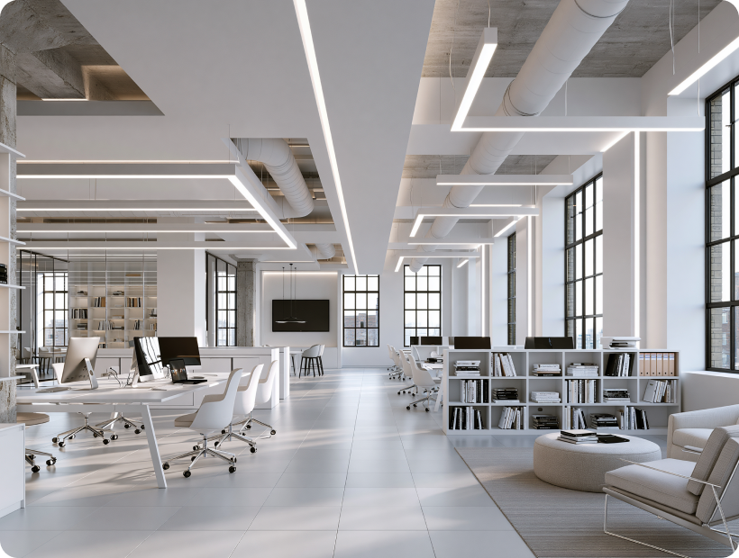 Gwanghwamun Brand Office work area