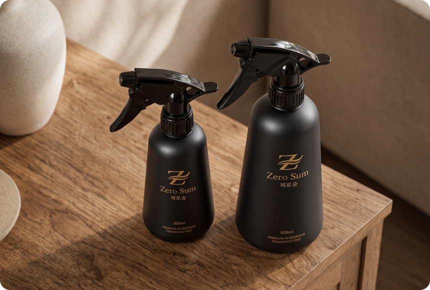 Zerosum 300ml and 500ml products
